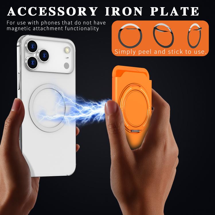 Colourful Ring MagSafe Magnetic 360-Degree Rotating Stand Card Holder