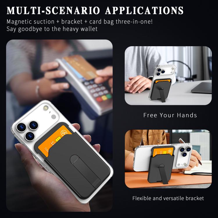 Vertical Color MagSafe Magnetic Vertical Stand Card Holder
