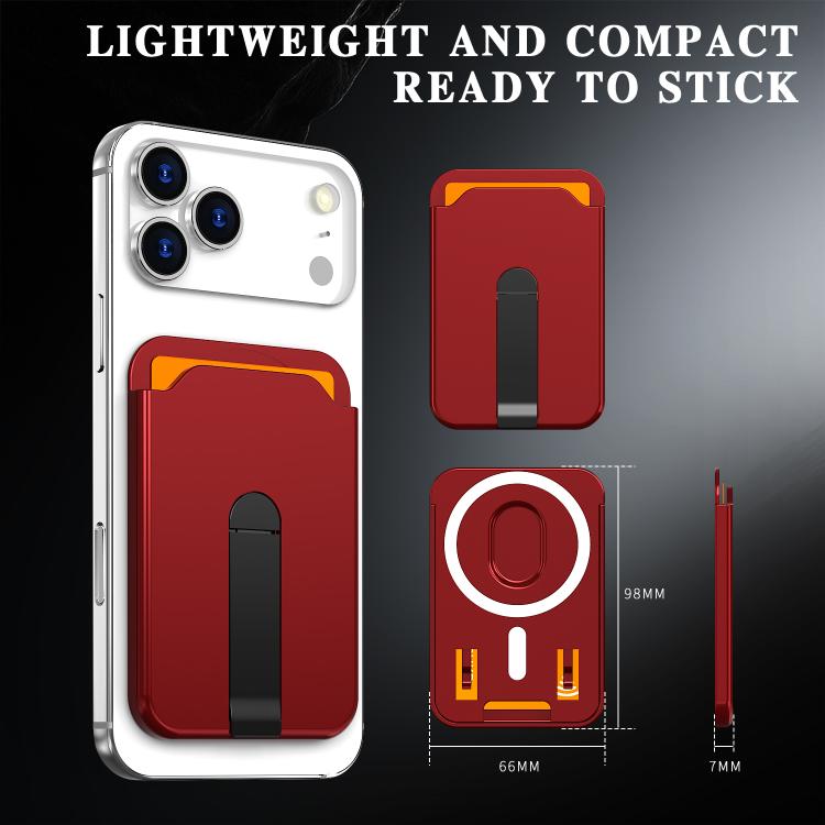 Vertical Color MagSafe Magnetic Vertical Stand Card Holder