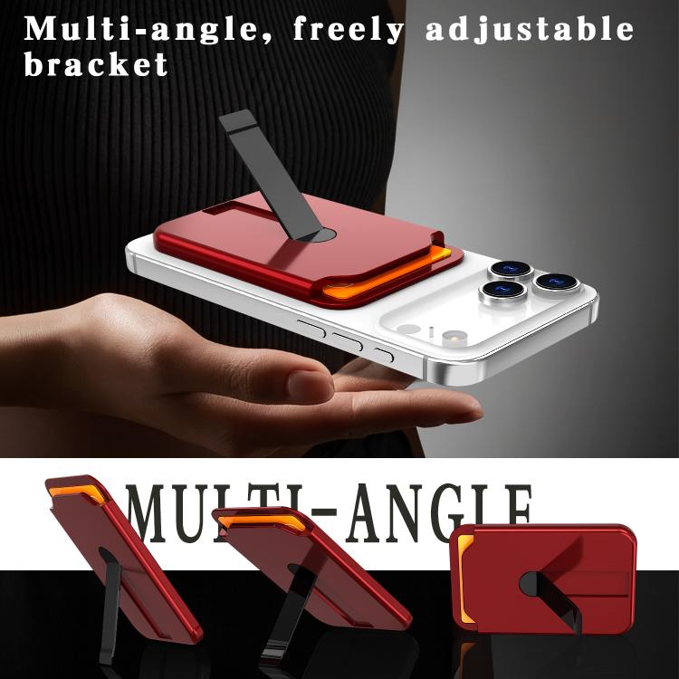 Vertical Color MagSafe Magnetic Vertical Stand Card Holder