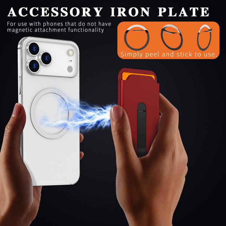 Vertical Color MagSafe Magnetic Vertical Stand Card Holder
