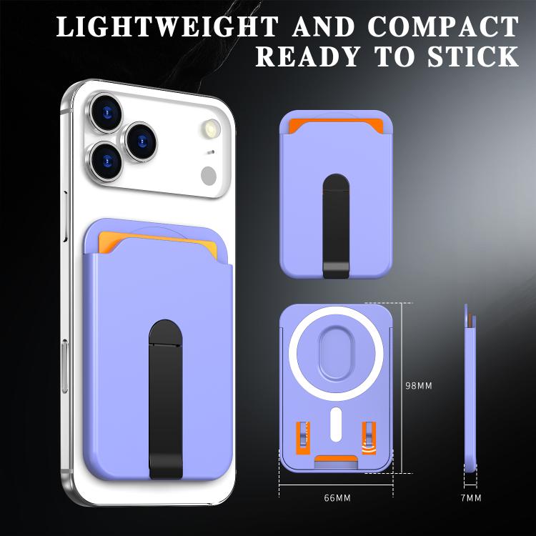 Vertical Color MagSafe Magnetic Vertical Stand Card Holder