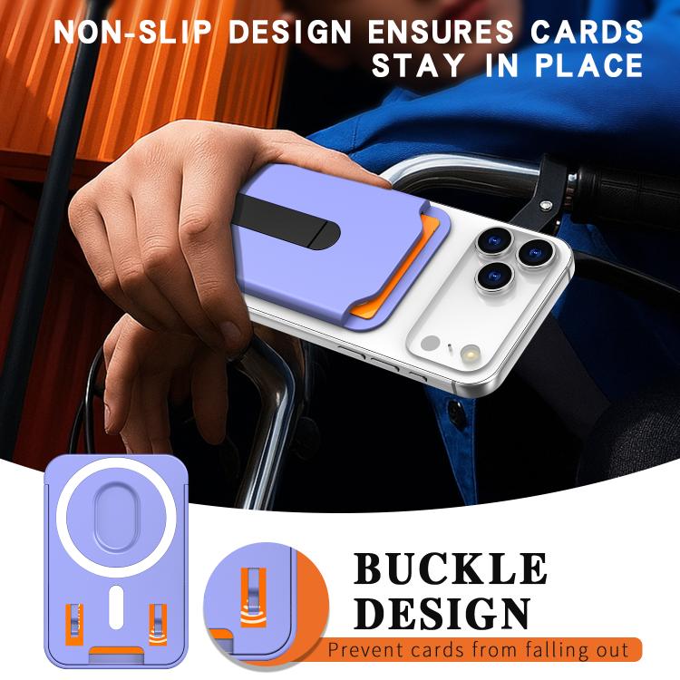 Vertical Color MagSafe Magnetic Vertical Stand Card Holder