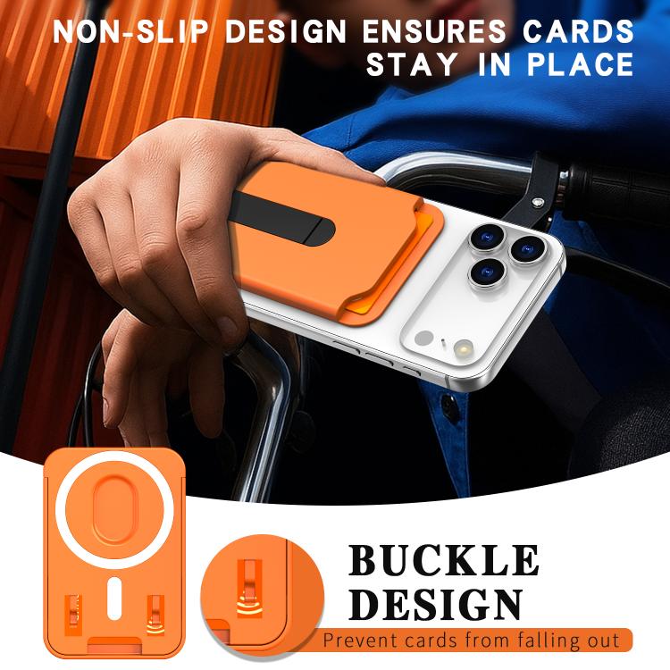 Vertical Color MagSafe Magnetic Vertical Stand Card Holder