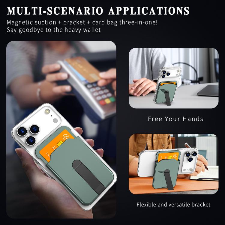Vertical Color MagSafe Magnetic Vertical Stand Card Holder