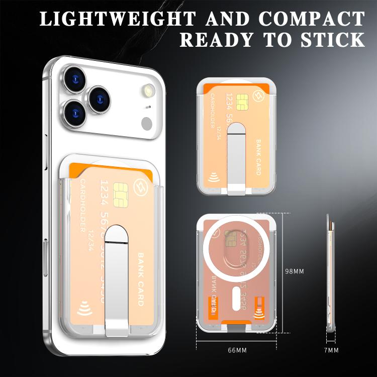 Vertical Color MagSafe Magnetic Vertical Stand Card Holder