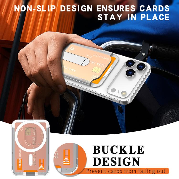 Vertical Color MagSafe Magnetic Vertical Stand Card Holder