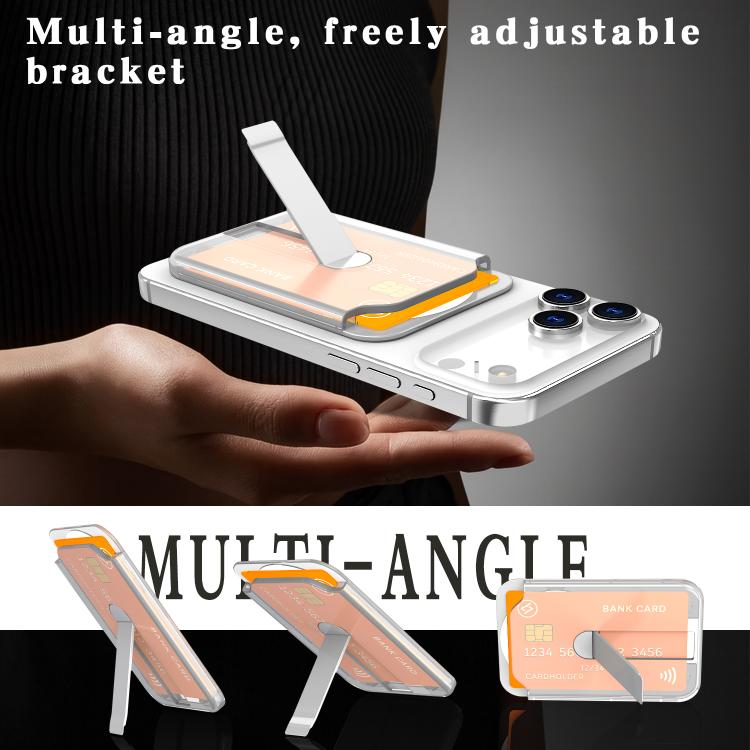 Vertical Color MagSafe Magnetic Vertical Stand Card Holder
