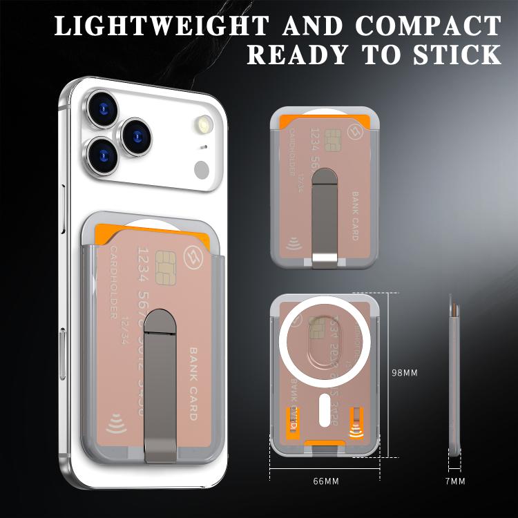 Vertical Color MagSafe Magnetic Vertical Stand Card Holder