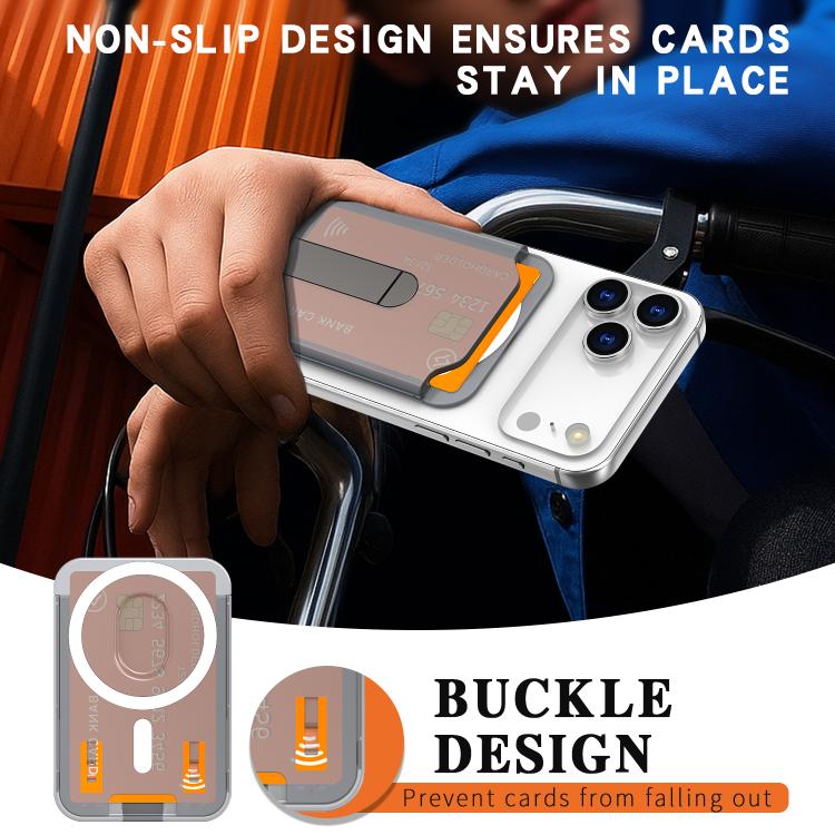 Vertical Color MagSafe Magnetic Vertical Stand Card Holder