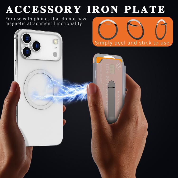 Vertical Color MagSafe Magnetic Vertical Stand Card Holder