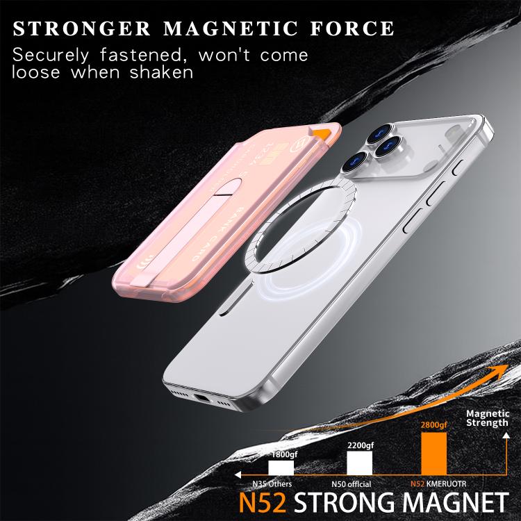 Vertical Color MagSafe Magnetic Vertical Stand Card Holder