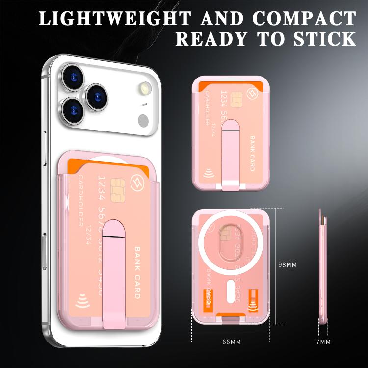 Vertical Color MagSafe Magnetic Vertical Stand Card Holder