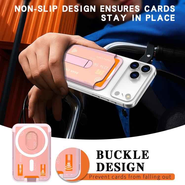 Vertical Color MagSafe Magnetic Vertical Stand Card Holder