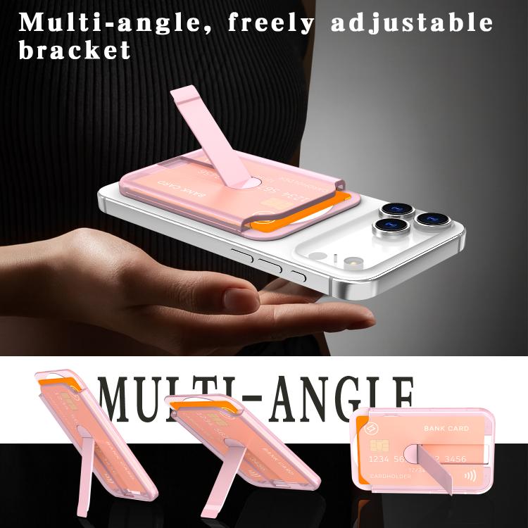 Vertical Color MagSafe Magnetic Vertical Stand Card Holder