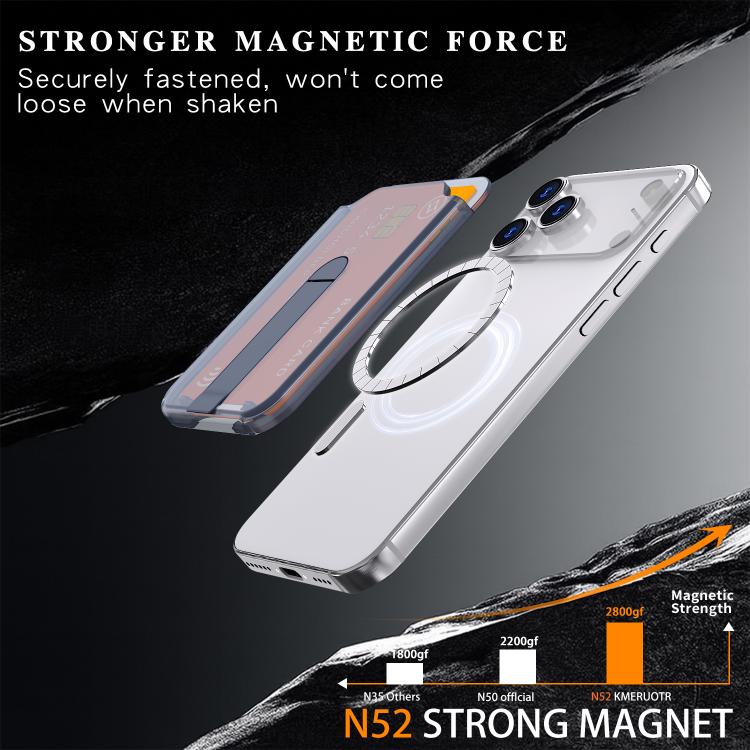 Vertical Color MagSafe Magnetic Vertical Stand Card Holder