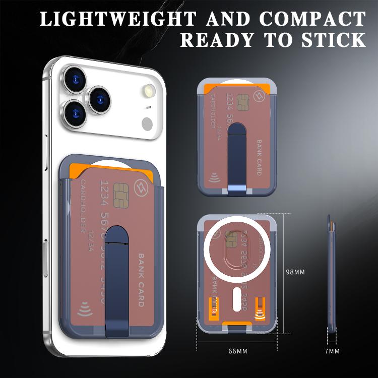 Vertical Color MagSafe Magnetic Vertical Stand Card Holder