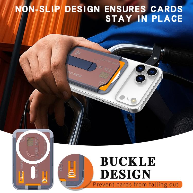 Vertical Color MagSafe Magnetic Vertical Stand Card Holder