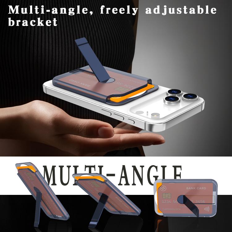 Vertical Color MagSafe Magnetic Vertical Stand Card Holder