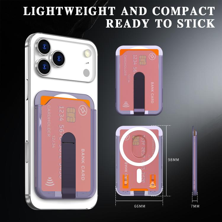 Vertical Color MagSafe Magnetic Vertical Stand Card Holder