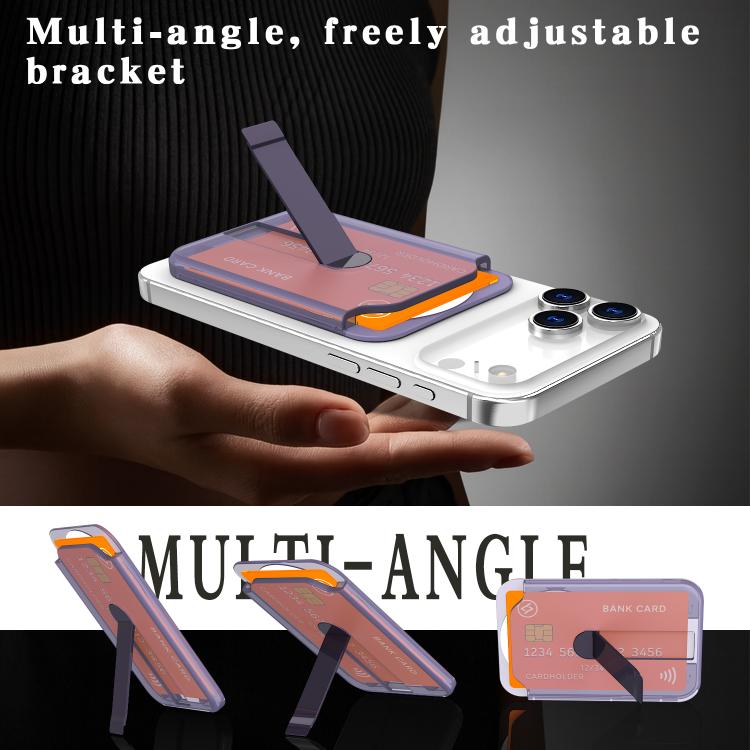 Vertical Color MagSafe Magnetic Vertical Stand Card Holder