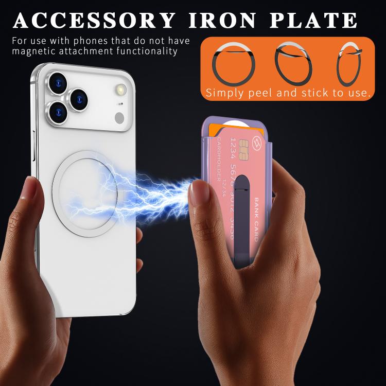 Vertical Color MagSafe Magnetic Vertical Stand Card Holder