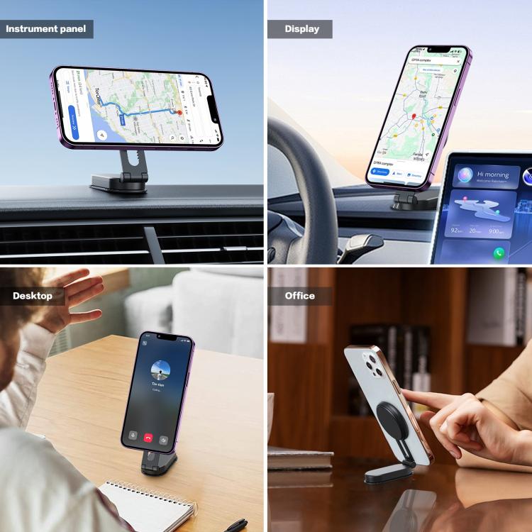 MA-151P Retractable Adhesive Folding Car Phone Holder