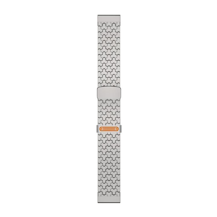 22mm Y-shaped Double Magnetic Stainless Steel Watch Band