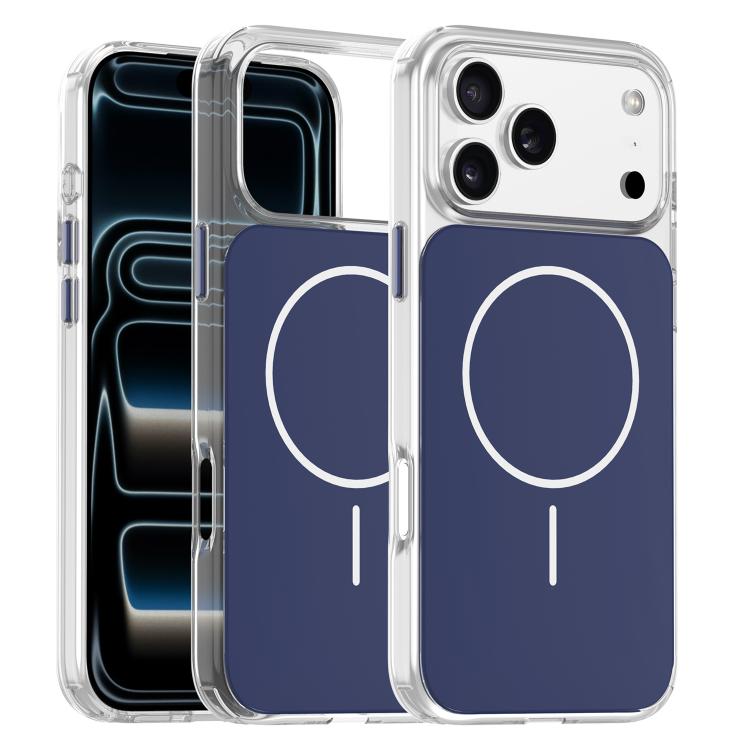 For iPhone 17 Pro Gold-Orange Original Color MagSafe Shockproof Phone Case