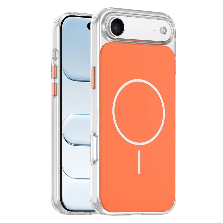 For iPhone Air Gold-Orange Original Color MagSafe Shockproof Phone Case