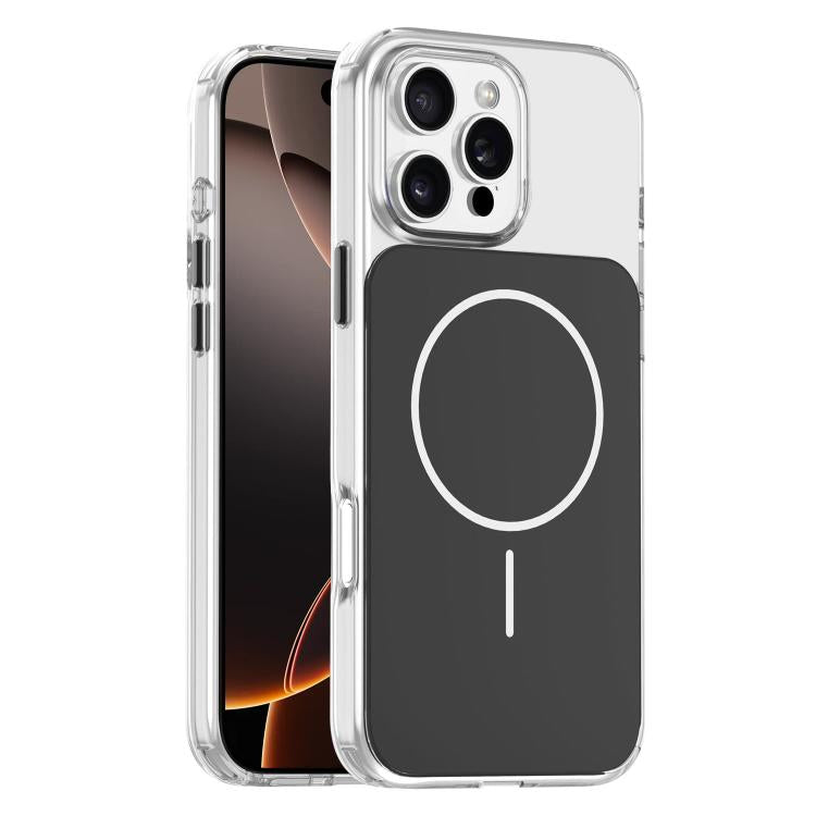 For iPhone 16 Pro Gold-Orange Original Color MagSafe Shockproof Phone Case