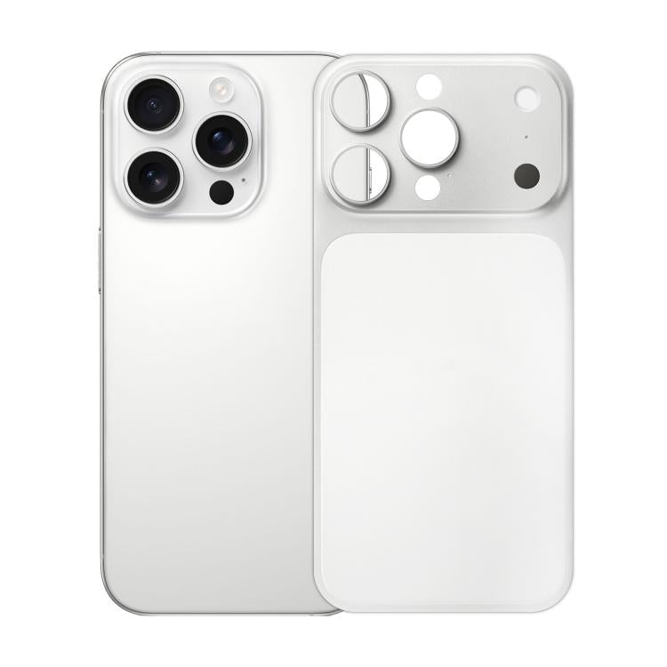 For iPhone 16 Pro Kalebol Ultra-Thin Transformation into 17 Pro Matte Aluminum Alloy Metal Back Cover