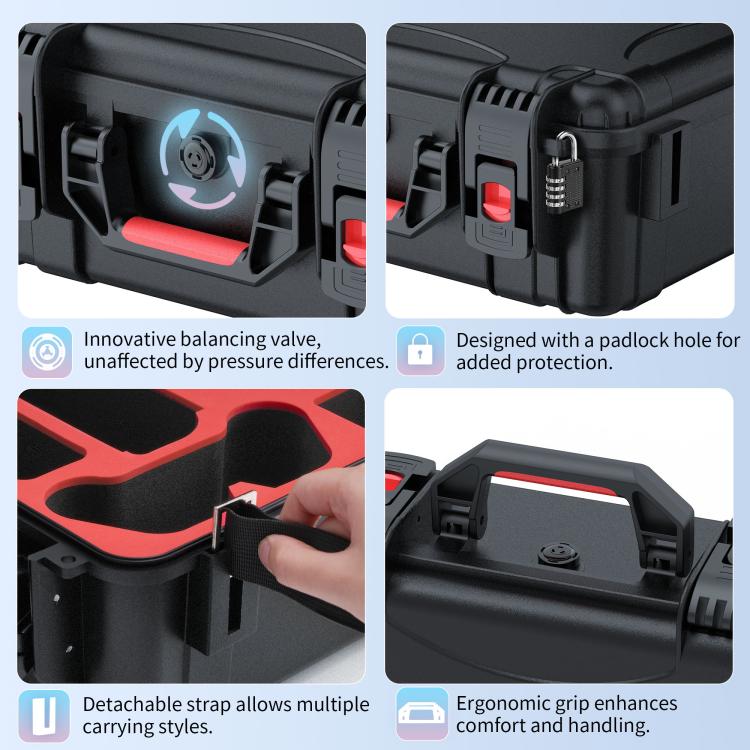 For Nintendo Switch 2 Multifunctional Pro Controller Handheld Console Storage Waterproof Case