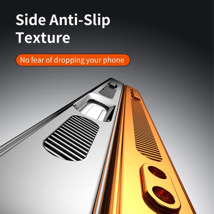 For iPhone 15 Pro Max 360 Degree Rotating Holder MagSafe Electroplated Phone Case with Lens Cover