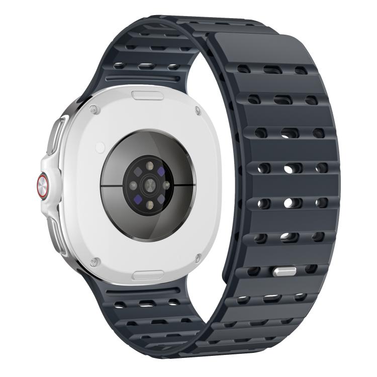For Samsung Galaxy Watch8 / Watch8 Classic Breathable Magnetic Silicone Watch Band
