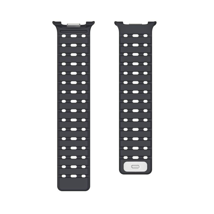 For Samsung Galaxy Watch8 / Watch8 Classic Breathable Magnetic Silicone Watch Band