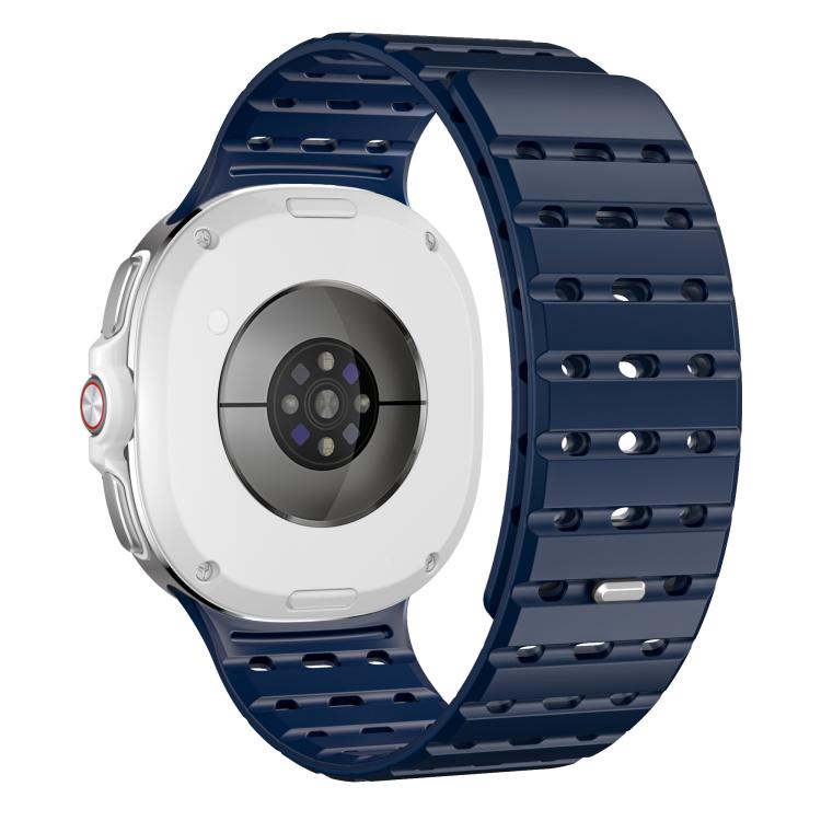 For Samsung Galaxy Watch8 / Watch8 Classic Breathable Magnetic Silicone Watch Band