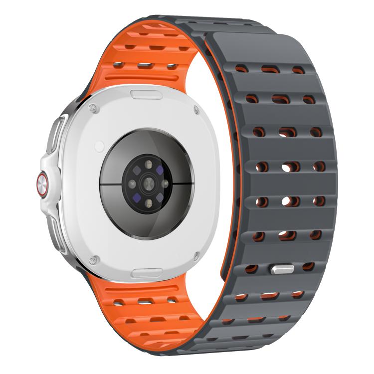 For Samsung Galaxy Watch8 / Watch8 Classic Breathable Magnetic Silicone Watch Band