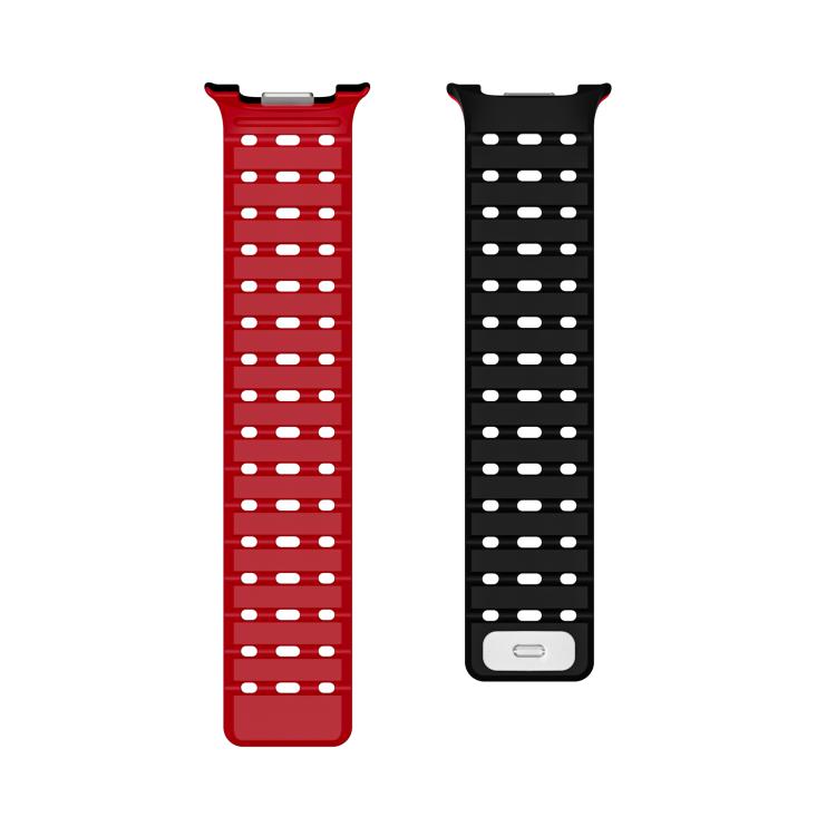 For Samsung Galaxy Watch8 / Watch8 Classic Breathable Magnetic Silicone Watch Band