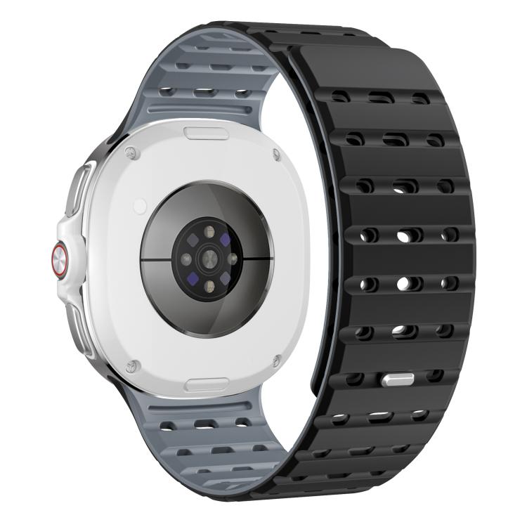 For Samsung Galaxy Watch8 / Watch8 Classic Breathable Magnetic Silicone Watch Band