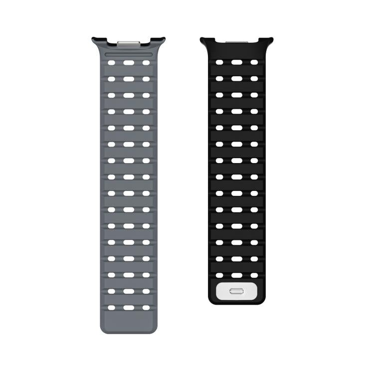 For Samsung Galaxy Watch8 / Watch8 Classic Breathable Magnetic Silicone Watch Band