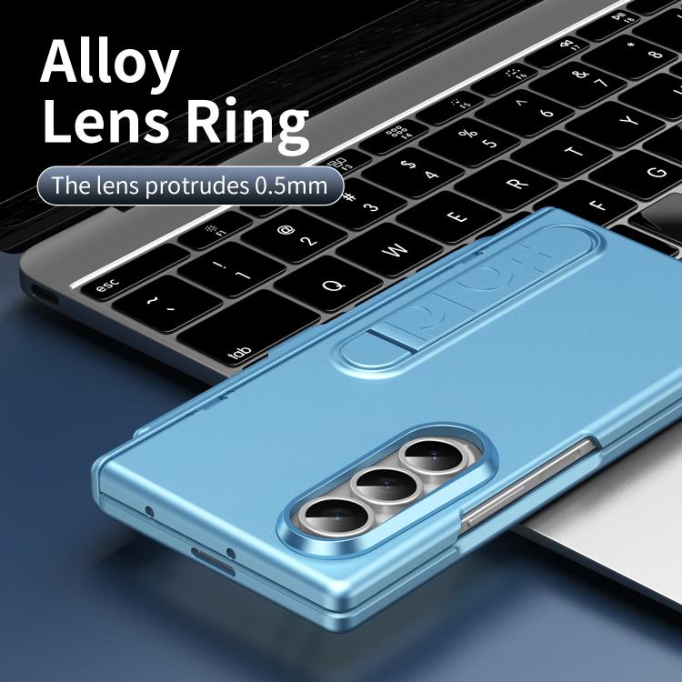 For Samsung Galaxy Z Fold4 Blazing Flame Case-Film Integrated Shockproof Phone Case with Pen