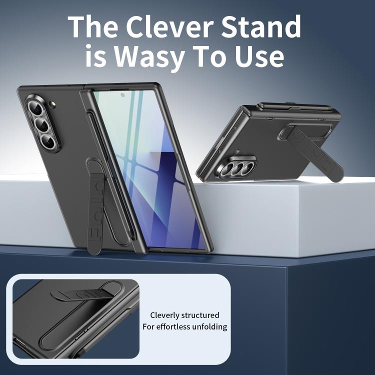 For Samsung Galaxy Z Fold6 5G Blazing Flame Case-Film Integrated Shockproof Phone Case with Pen