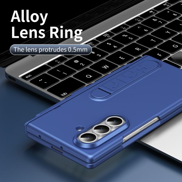 For Samsung Galaxy Z Fold7 5G Blazing Flame Case-Film Integrated Shockproof Phone Case with Pen