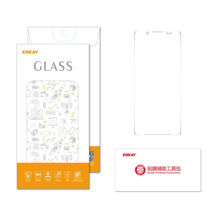 For Sony Xperia 1 VII ENKAY 9H Big Arc Edge High Aluminum-silicon Tempered Glass Film