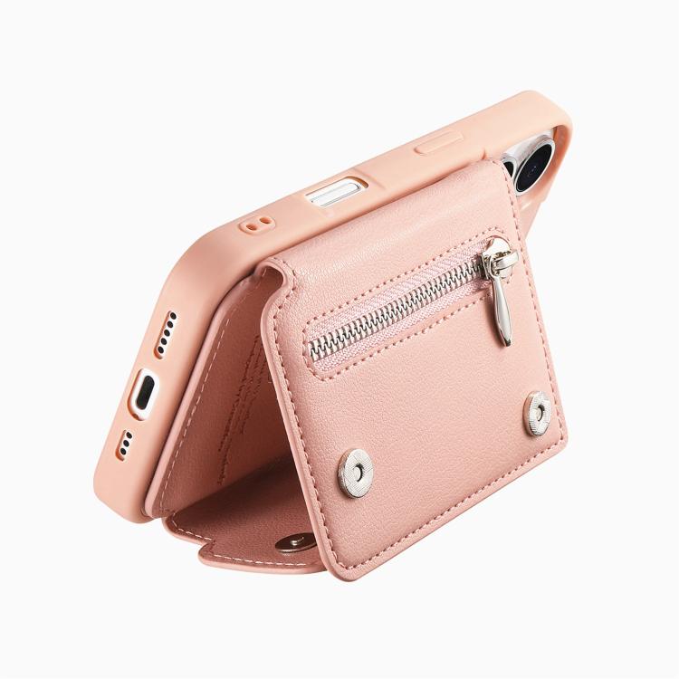 For iPhone 17 Dream Wallet D Buckle Leather Back Cover Phone Case