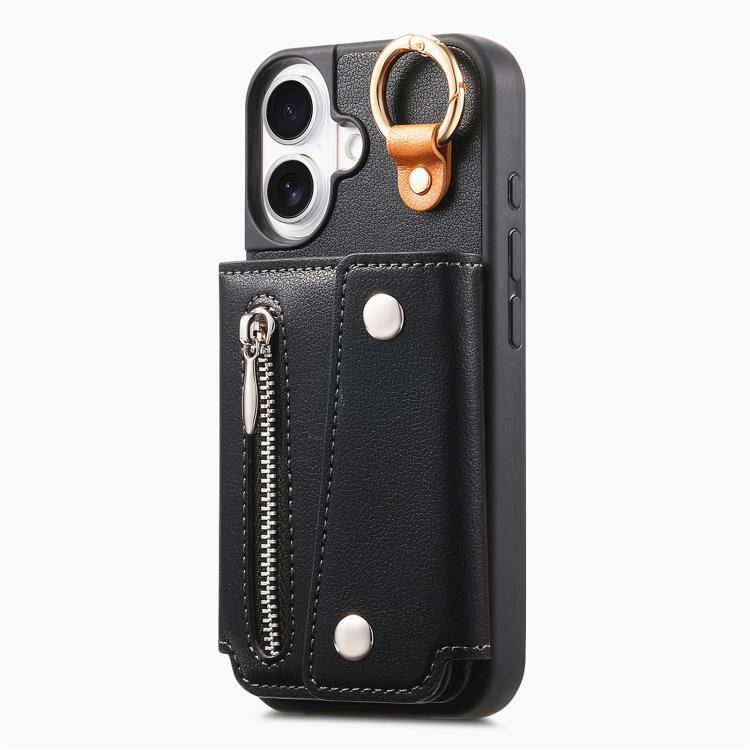 For iPhone 17 Dream Wallet D Buckle Leather Back Cover Phone Case