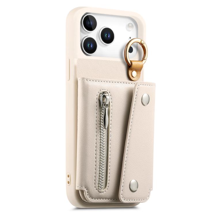 For iPhone 17 Pro Dream Wallet D Buckle Leather Back Cover Phone Case