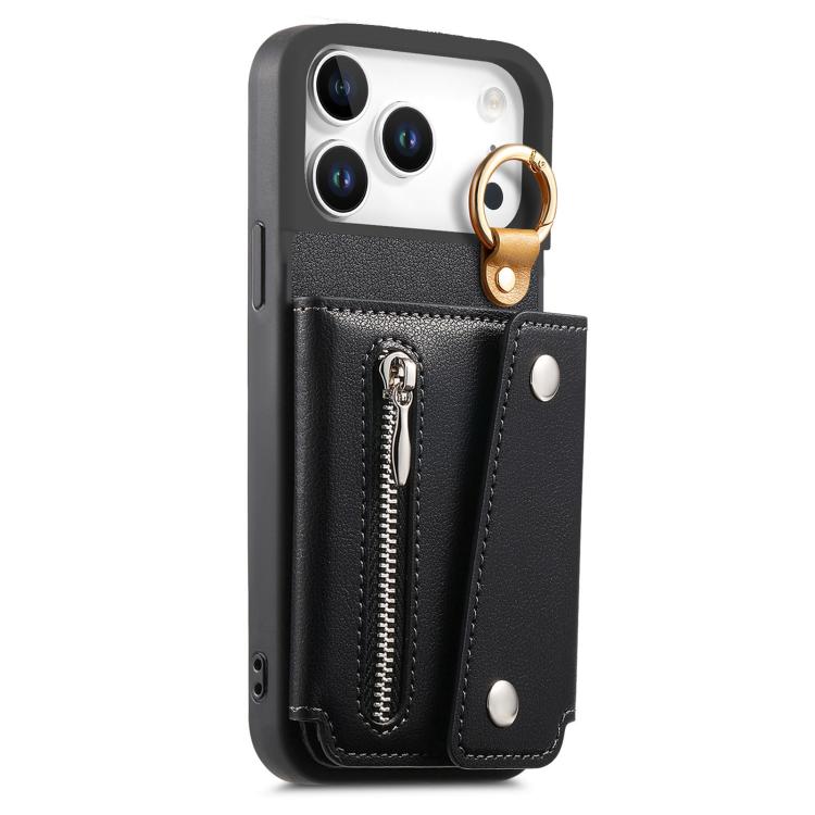 For iPhone 17 Pro Dream Wallet D Buckle Leather Back Cover Phone Case