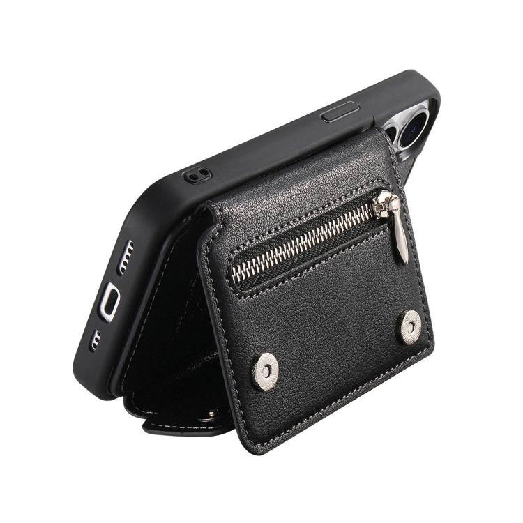 For iPhone 17 Pro Dream Wallet D Buckle Leather Back Cover Phone Case
